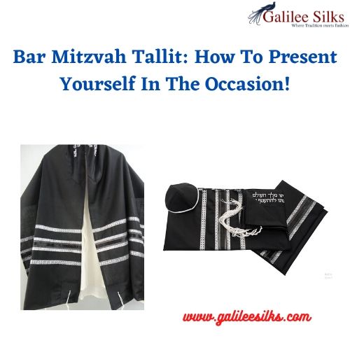Bar Mitzvah Tallit: How To Present Yourself In The Occasion! Bar mitzvah is definitely the most significant event in any Jew boy’s life. For more details, visit: https://www.galileesilks.com/collections/bar-mitzvah-tallit by amramrafi