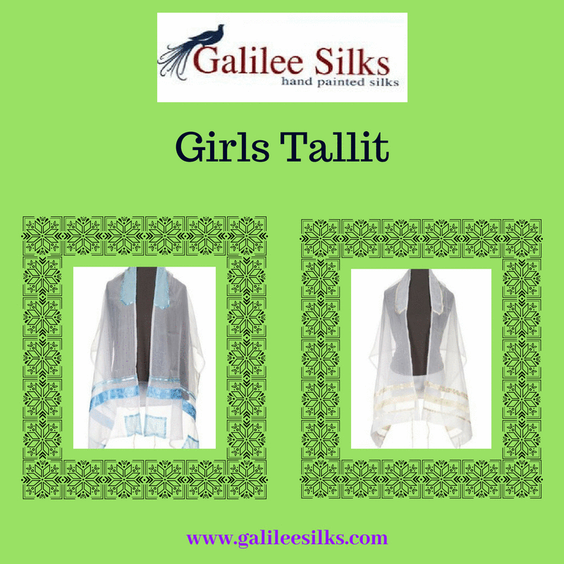 girls tallit.gif Visit us at galileesilks and check out the first ever designer Bat-Mitzva Tallit which is exclusively crafted for girls in affordable prices. For more details, visit: https://www.galileesilks.com/category/catalog/tallit/tallit-for-girls/ by amramrafi