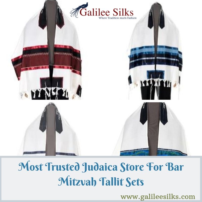 Most Trusted Judaica Store For Bar Mitzvah Tallit Sets In Judaism, Bar Mitzvah is a tradition where the boy takes on the responsibilities of an adult. Know all about the ceremony and the special tallits here! For more details, visit: https://bit.ly/2MMM0In
 by amramrafi