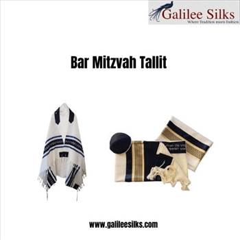 Bar mitzvah tallit by amramrafi