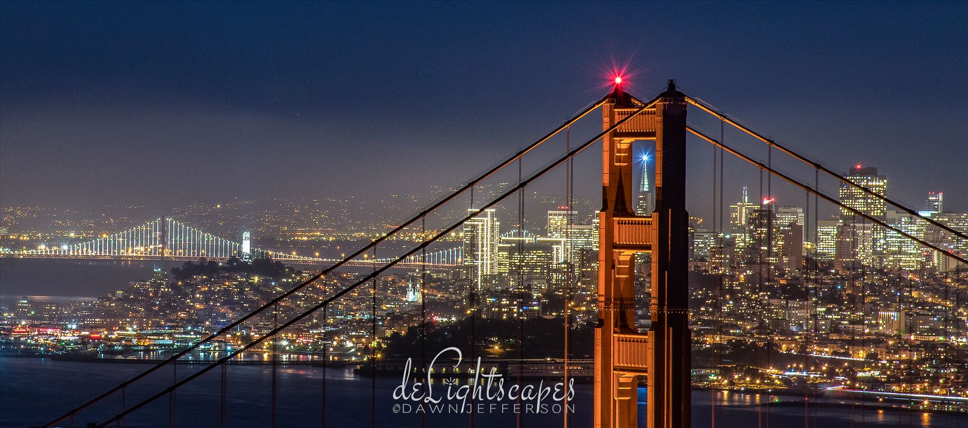 San Francisco Dressed for the Holidays  by Dawn Jefferson