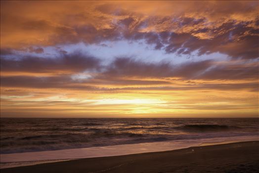 Pacific Ocean Sunset by Dawn Jefferson