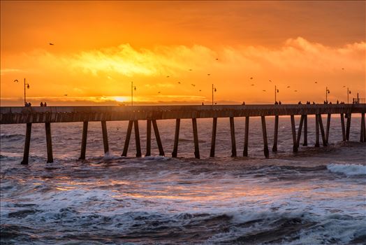 Orange:The Pier by Dawn Jefferson