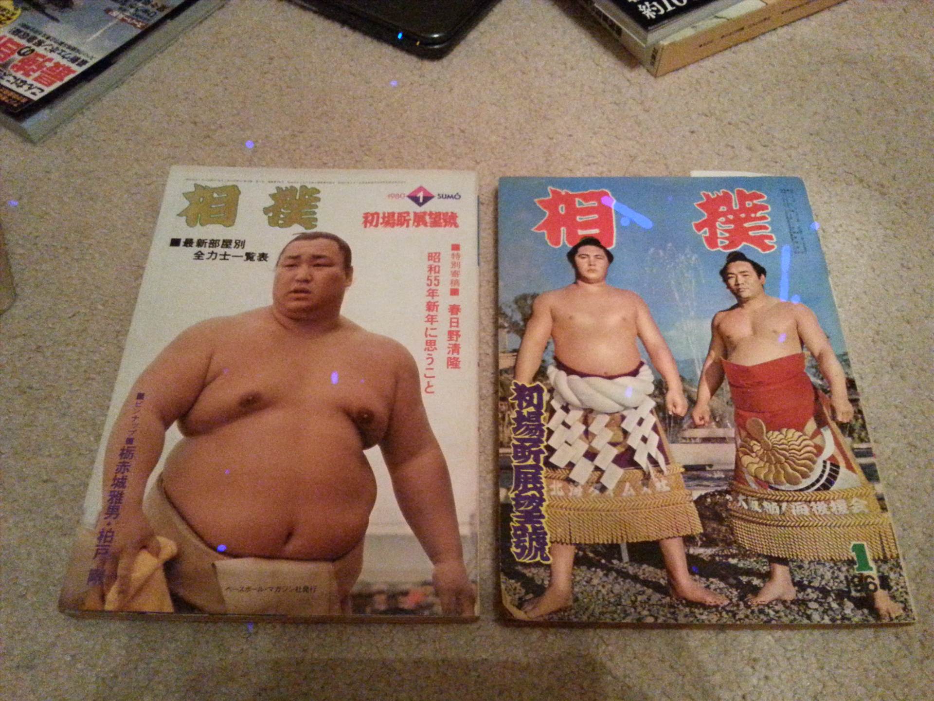 Sumo magazines  by Mukonoso