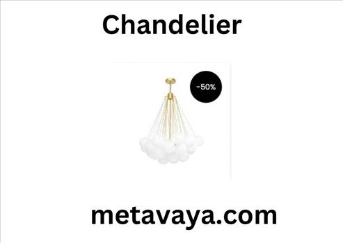 Are you in search of a Chandelier?  we have a wide range of Chandeliers to choose from. For more details visit us: https://metavaya.com/collections/chandelier