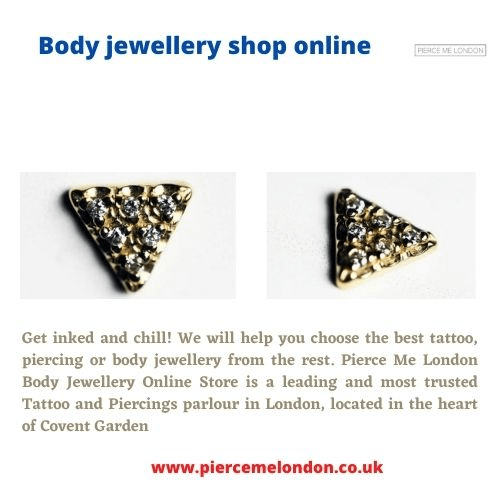 Body jewellery shop online We will help you choose the best tattoo, piercing or body jewellery from the rest. For more details, visit: https://www.piercemelondon.co.uk/ by Piercemelondon