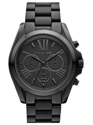 Michael Kors Bradshaw Chronograph Black Ion-plated MK5550 Unisex Watch.jpg  by creationwatchesnew