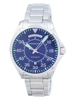 Hamilton Khaki Aviation Pilot Automatic H64615145 Men's Watch.jpg  by creationwatchesnew