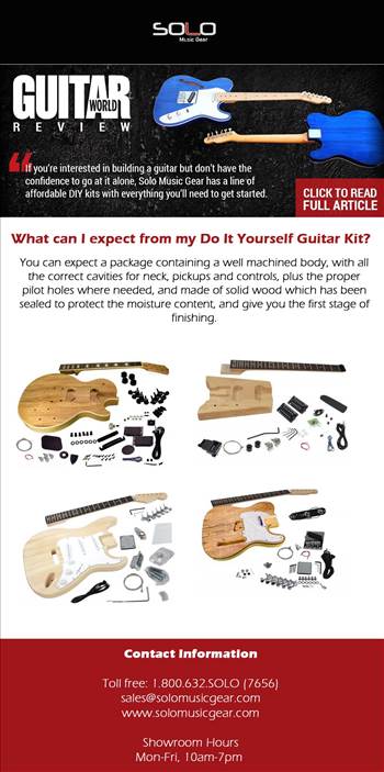 What Can I Expect From My Do It Yourself Guitar kit.jpg - 