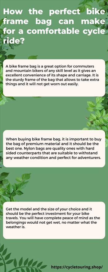 How the perfect bike frame bag can make for a comfortable cycle ride.jpg by cycletouring