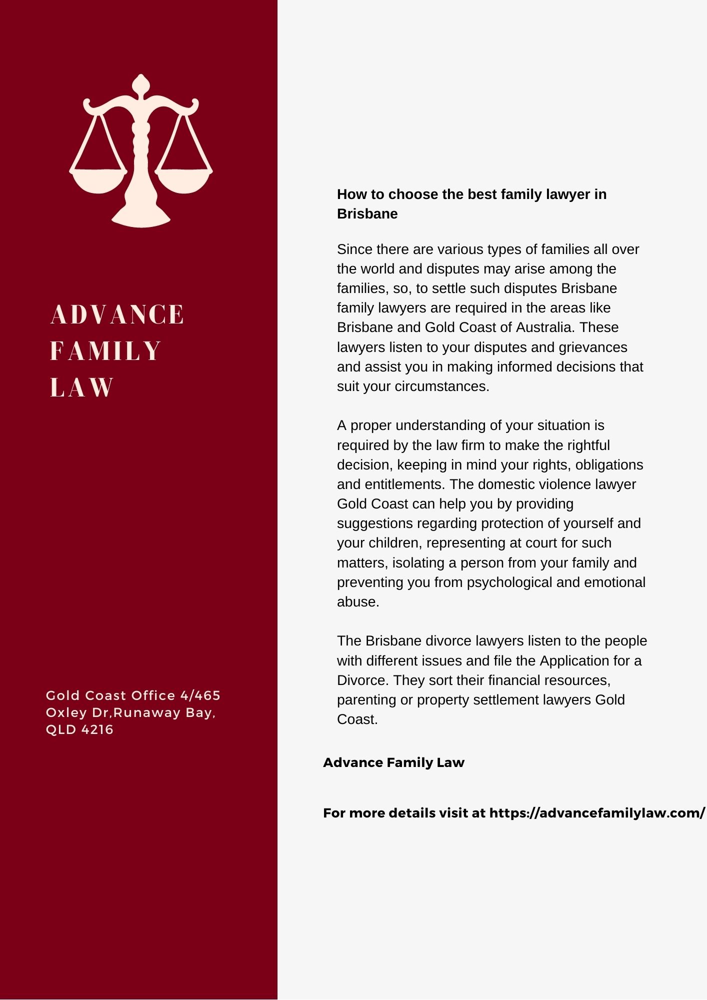 Brisbane Divorce Lawyers.jpg  by Advance Family Law