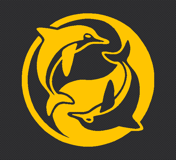 dolphin_yinyang_yellow.jpg  by Michael