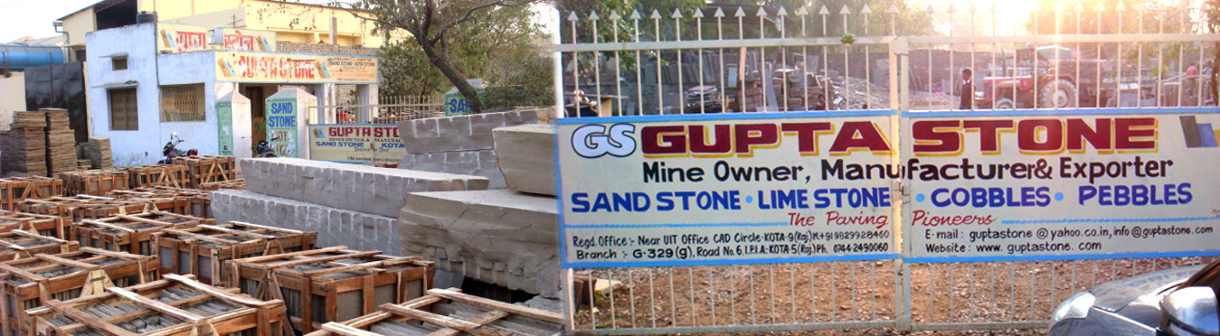 Gupta Sandstones from India Gupta Stone company is among the biggest makers in India and exports its product offering far and wide to the most demanding markets and clientele. We additionally offer quick and proficient transportation offices which help us to convey items inside of t by guptastone