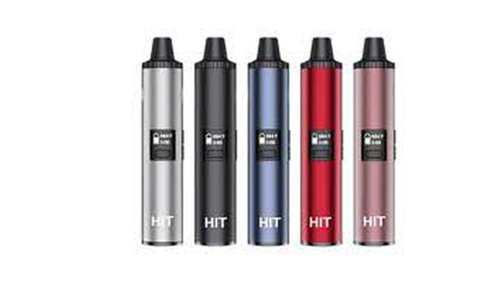Yocan HIT Dry Herb Vaporizer Kit The HIT is the newest dry herb vaporizer from Yocan. It packs a ton of features into its svelte frame. The HIT features haptic feedback to help keep you notified when the temp is right. Do not allow the lightweight feeling of the device distract you from  by Vape4change