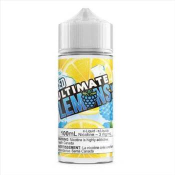 Blue Raspberry ICED - Ultimate Lemons - 100 ML by Vape4change