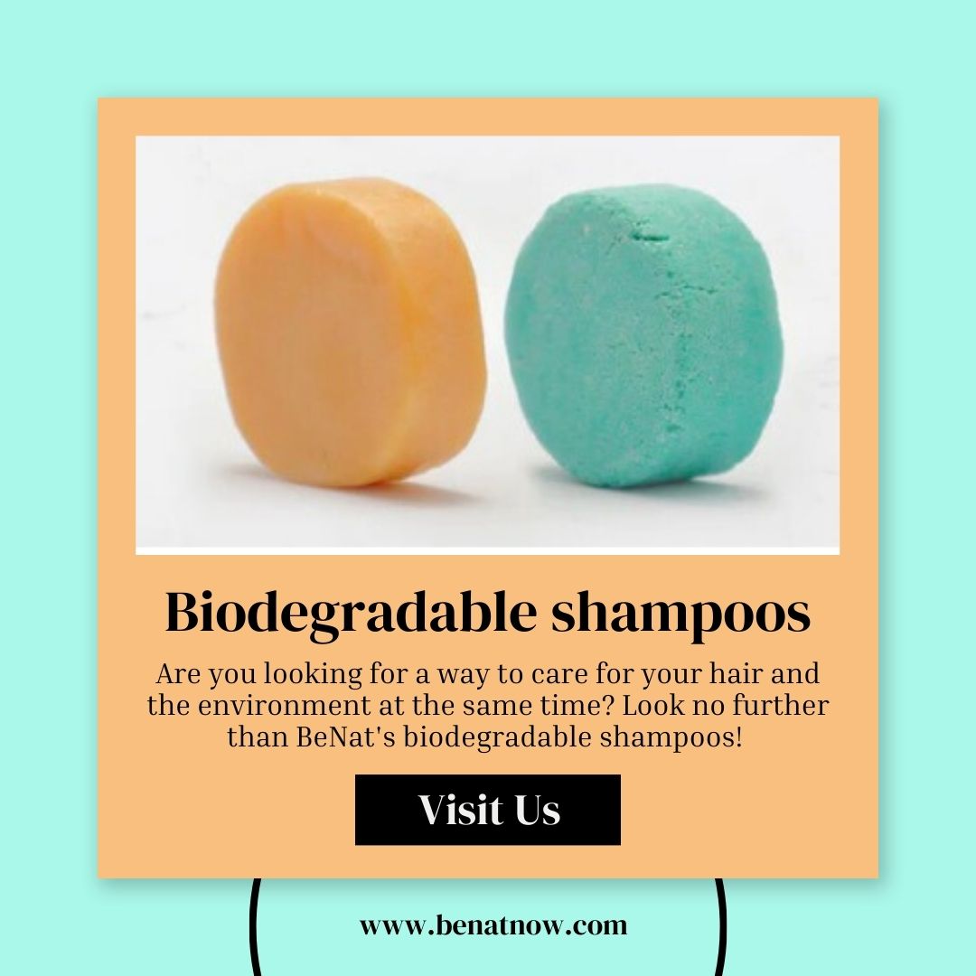 Biodegradable shampoos.jpg Visit - https://www.benatnow.com/collections/shampoo-bar by Benatnow