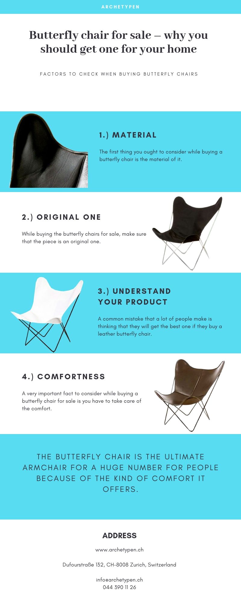 Butterfly chair for sale – why you should get one for your home.jpg When you have planned to get the butterfly chair for sale, there are a lot of factors you have to consider, especially if this is the first time you are buying it.
. For more details, visit- https://go2article.com/article/why-you-should-get-butterfly-cha by archetypen