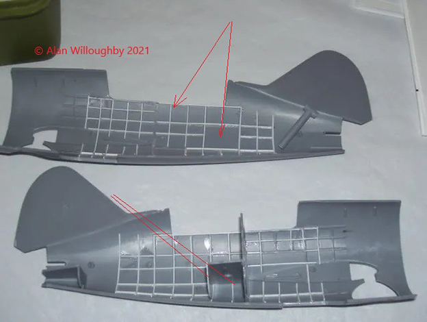 48 Sqn Buffalo build 1 Addition of ribbing etc to relief features and luggage compartment.jpg  by LDSModeller