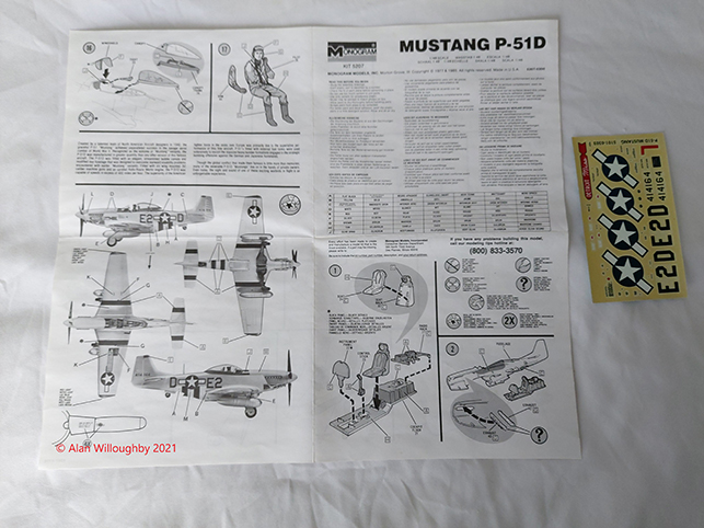 RNZAF P51D Target Tug Build plans 1e  .jpg  by LDSModeller