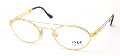 Fred Eyeglasses Winch Unisex Full Frame Kounopt.com offers highly detailed, high quality and exceptional designs of Fred Eyeglasses Winch Unisex Full Frame at an amazing price. Available in a breathtaking color of Champagne Gold, these glasses is equally popular and fashionable as any other acc by Kounopt