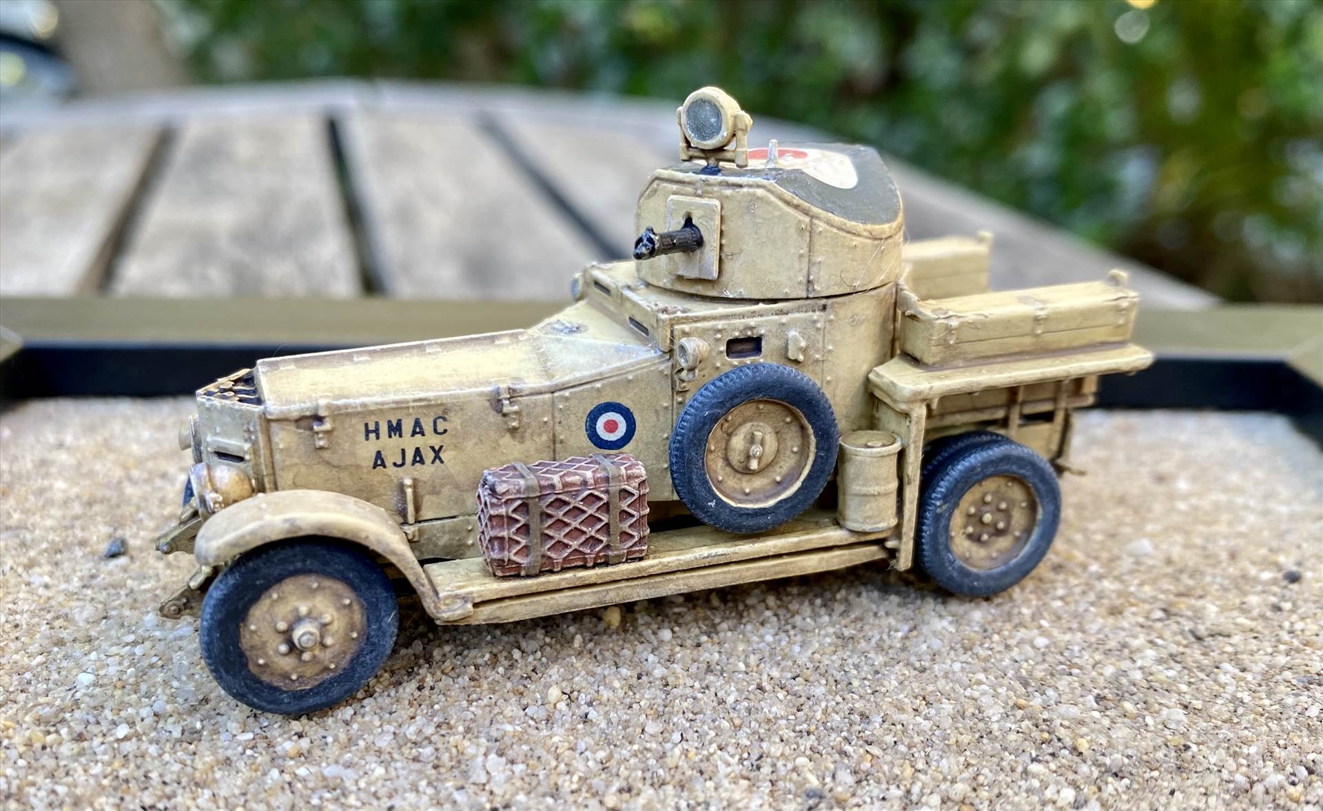 Rolls Royce Armoured Car Ajax Roden Ready For Inspection