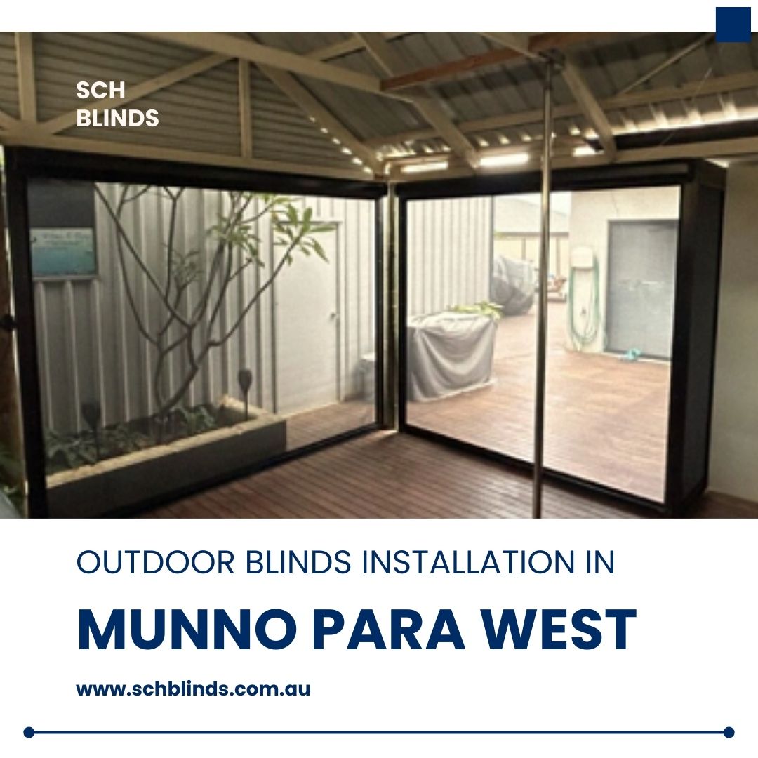 Outdoor blinds installation in Munno Para West.jpg We are your ultimate destination for professional outdoor blinds installation in Munno Para West. Have you found blinds that you want to install? Give us a call today! Visit us: https://shorturl.at/QnD4o by schblinds