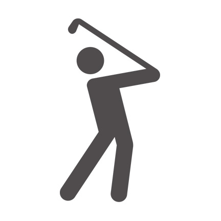 golf icon  by blee