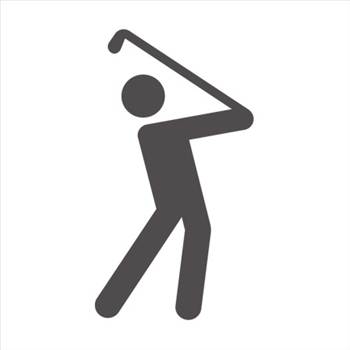 golf icon - 