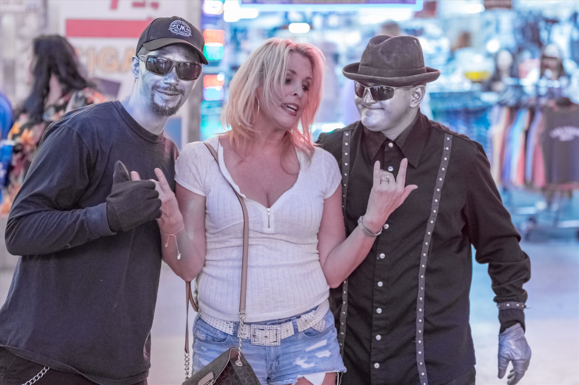 Fremont Street Experence with Tonya and make me move guys-8502636.jpg  by Terry Kelly Photography