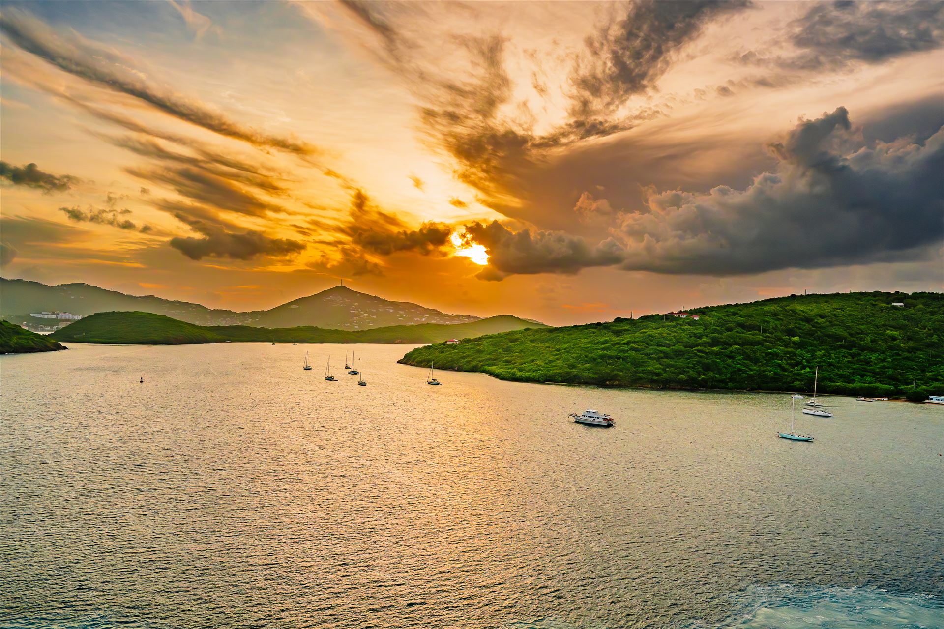 St. Thomas sunrise Adventure of the seas 10212025_2448.jpg  by Terry Kelly Photography