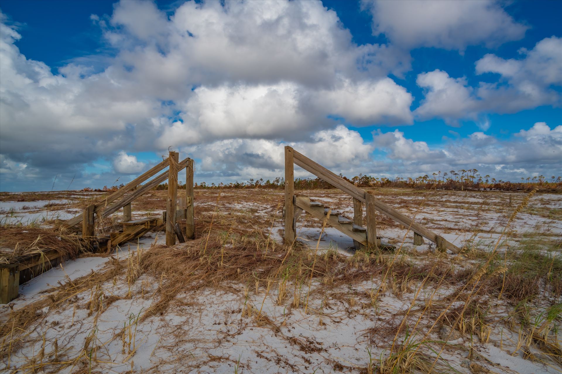 Hurricane Michael Mexico Beach, Florida, United States October 26, 2018.  16 days after Hurricane Michael. Canal Park by Terry Kelly Photography