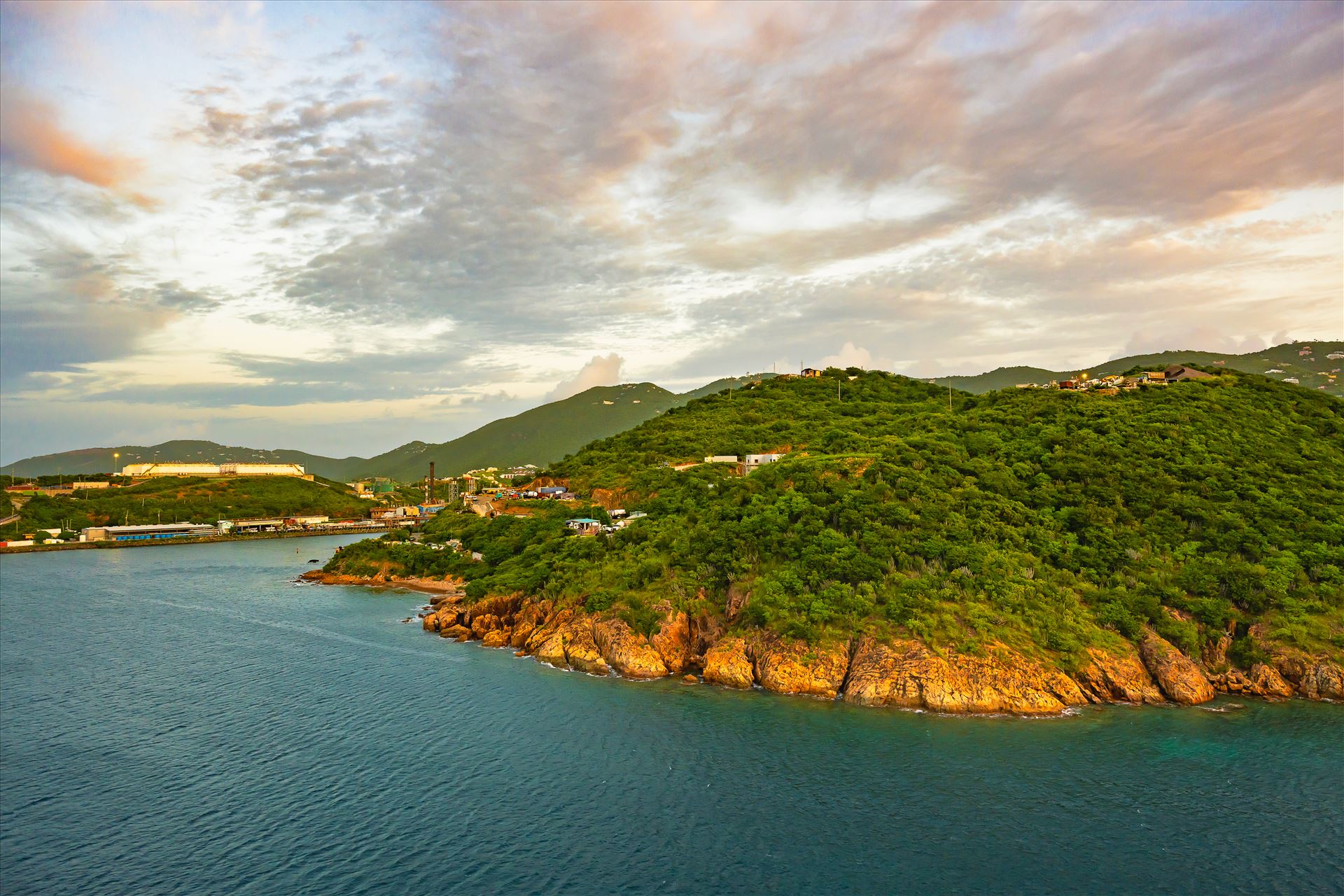 St. Thomas sunrise Adventure of the Seas_10212025_0537.jpg  by Terry Kelly Photography