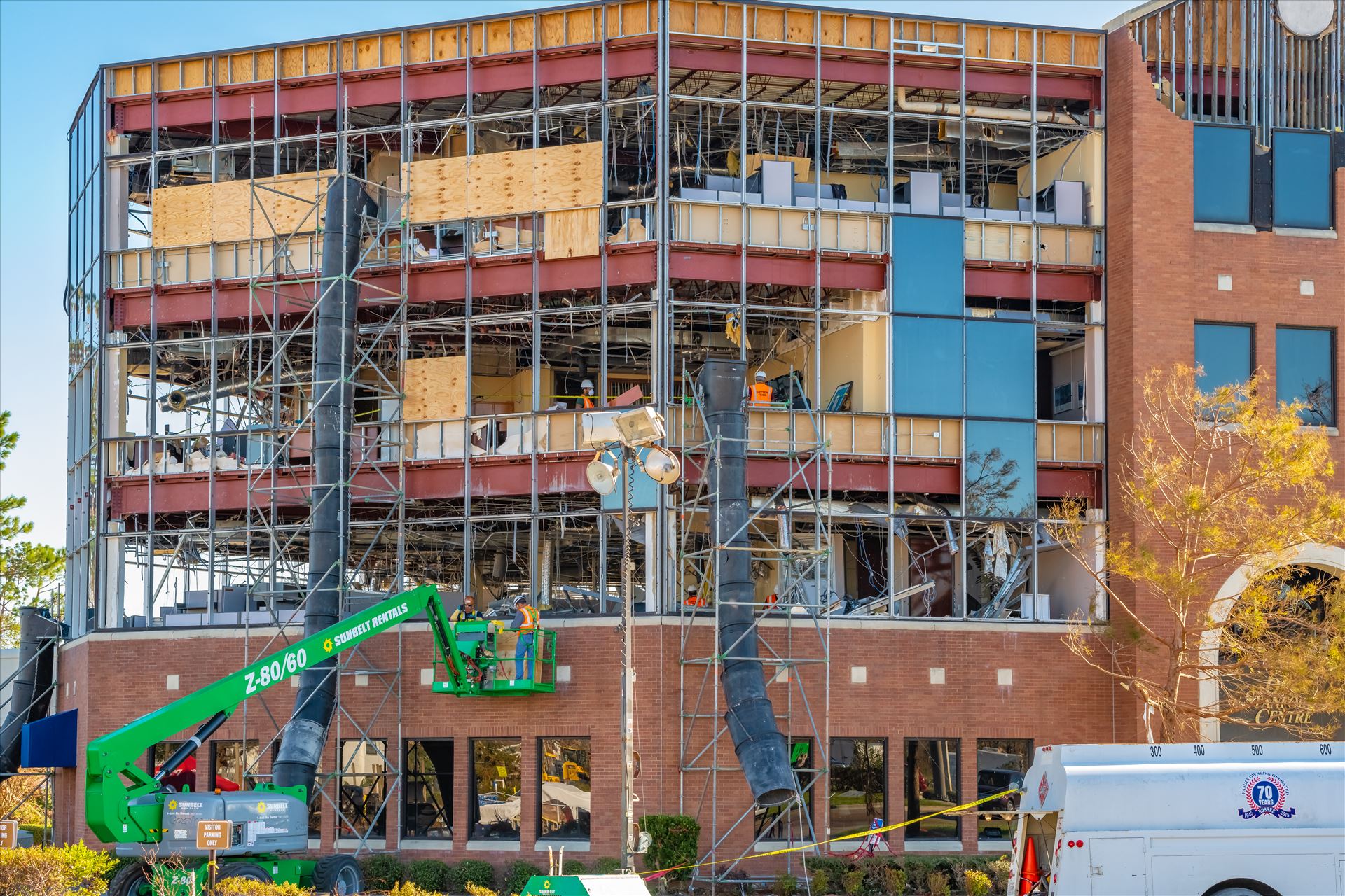 hurricane Michael Hurricane Michael destroys First Federal Bank of Florida in Panama City, Florida, located on 23rd street. by Terry Kelly Photography