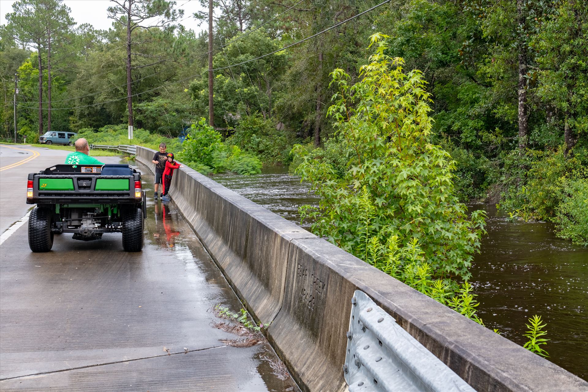 bear creek out of bank 4 August 02, 2018.jpg August 02, 2018 heavy rains flooded many parts of Bay County, Florida. This photo is in the Bear Creek area. by Terry Kelly Photography