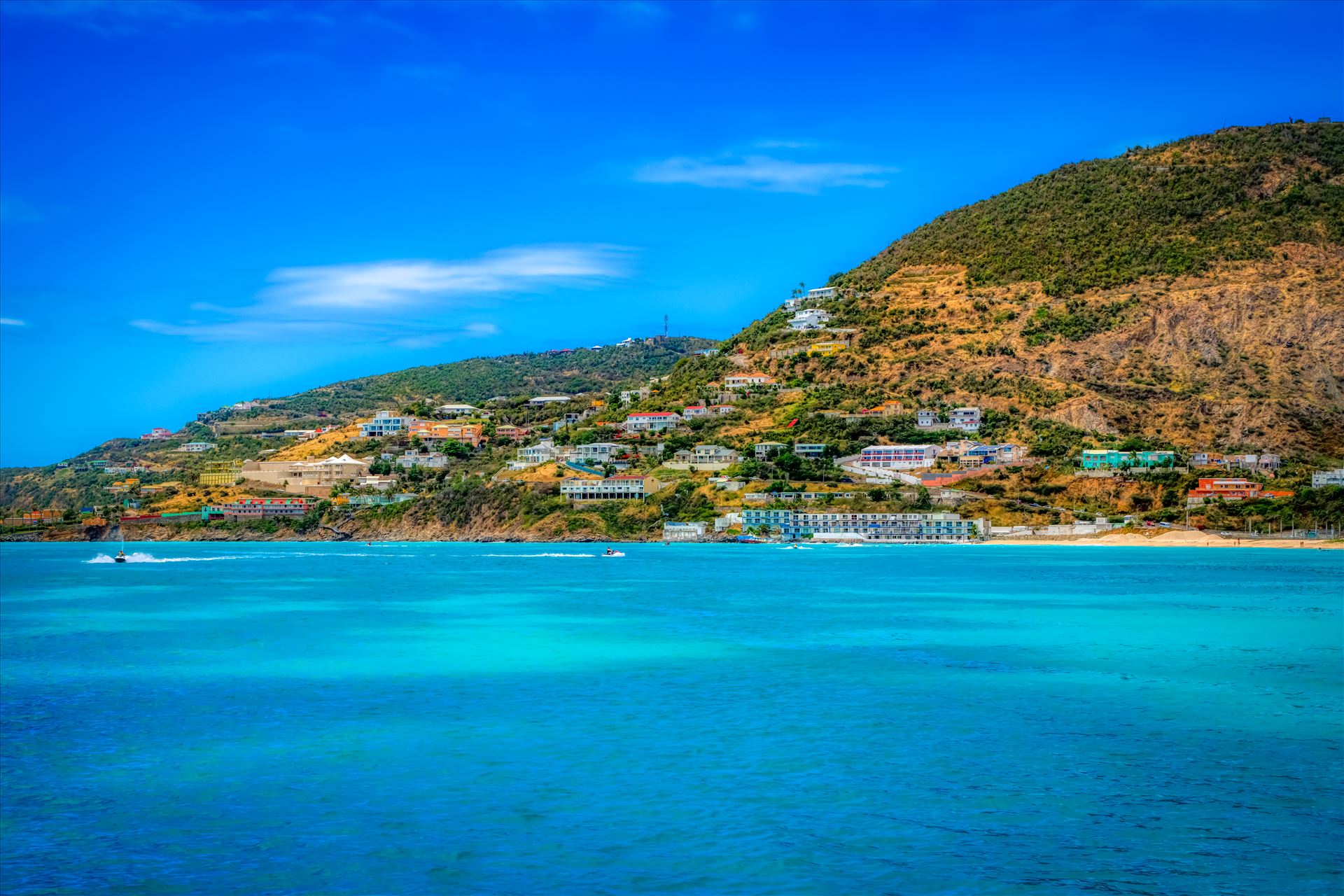 St. Maarten The city of St. Maarten on St. Martin by Terry Kelly Photography