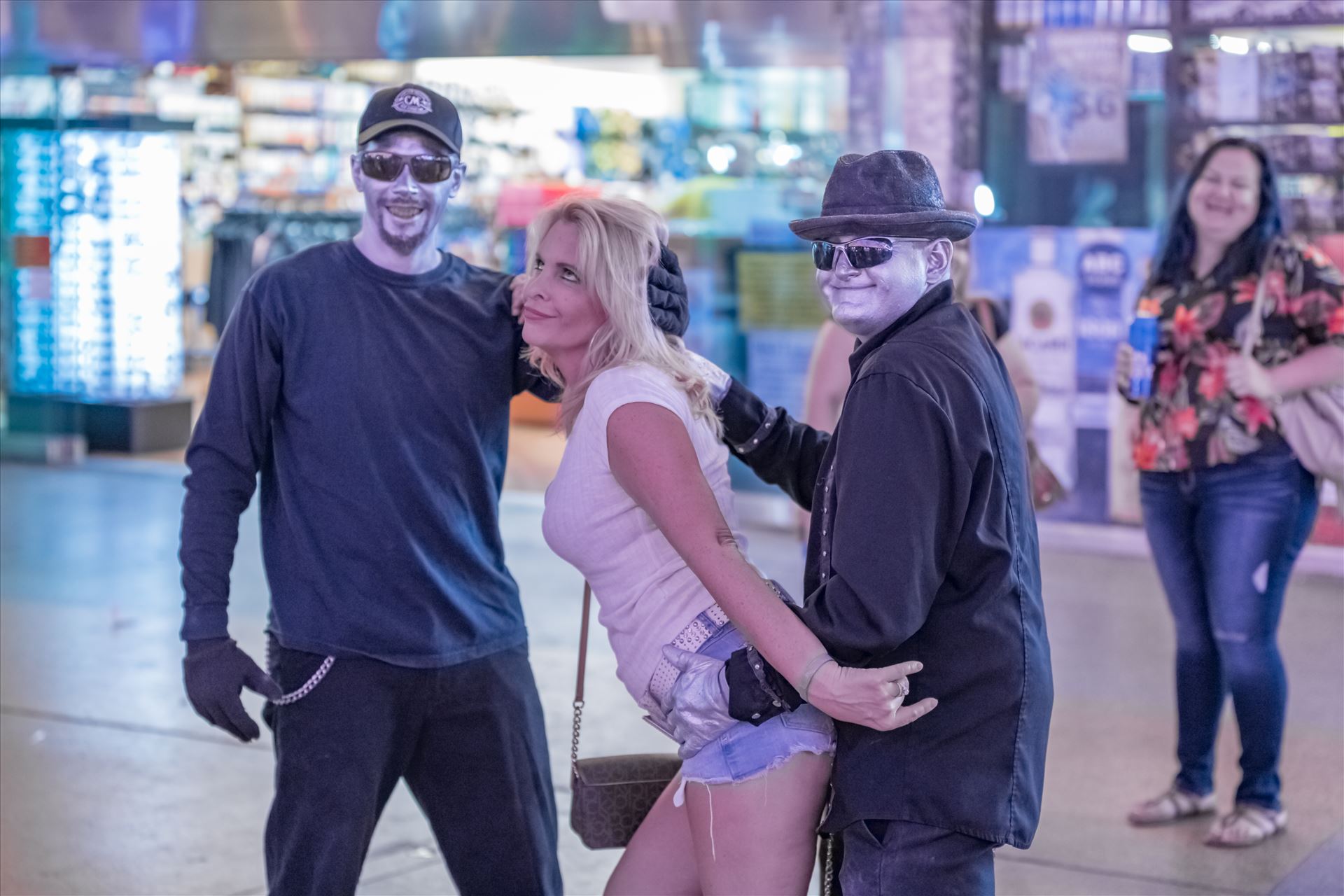 Fremont Street Experence with Tonya and make me move guys-8502632.jpg  by Terry Kelly Photography