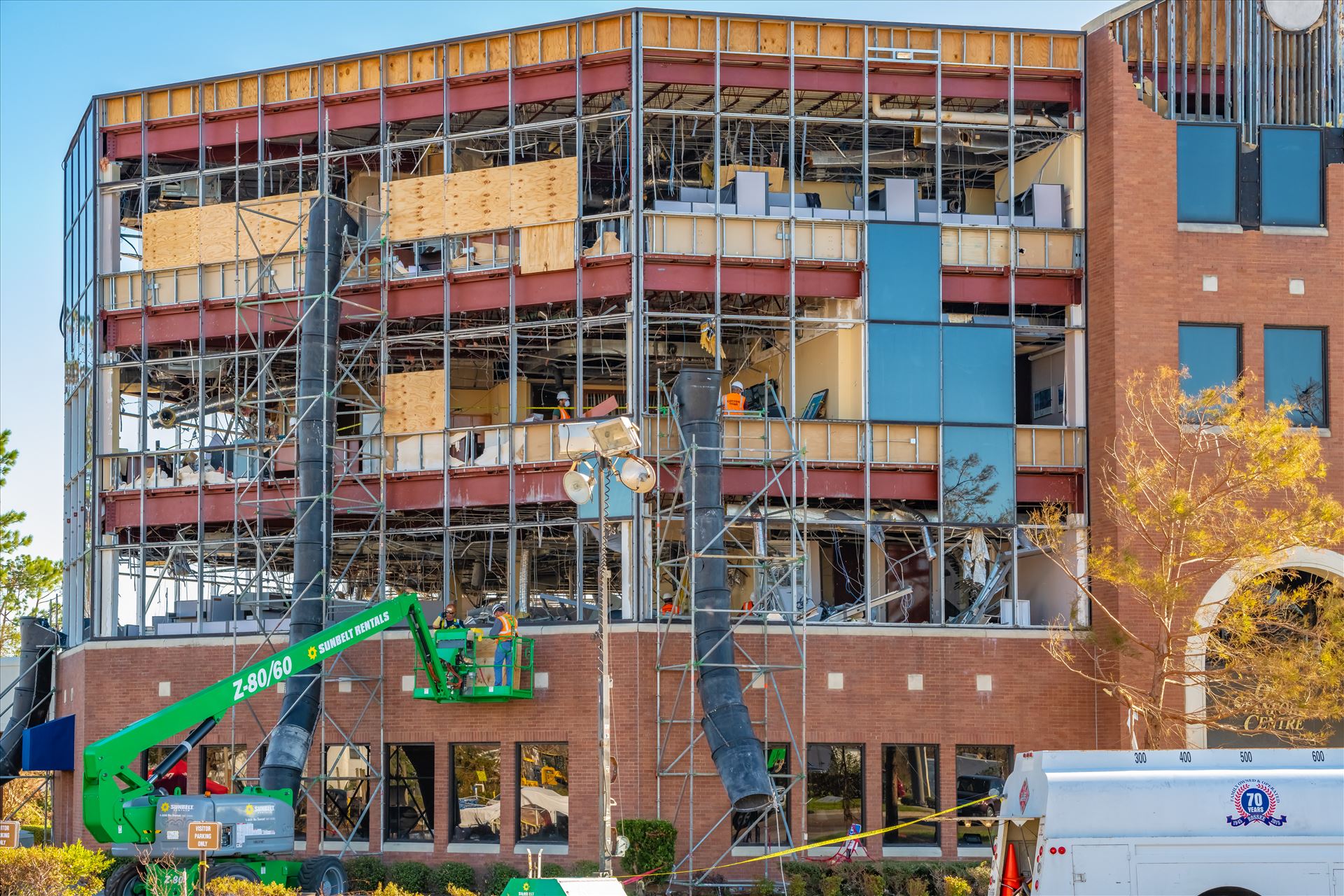 hurricane Michael Hurricane Michael destroys First Federal Bank of Florida in Panama City, Florida, located on 23rd street. by Terry Kelly Photography