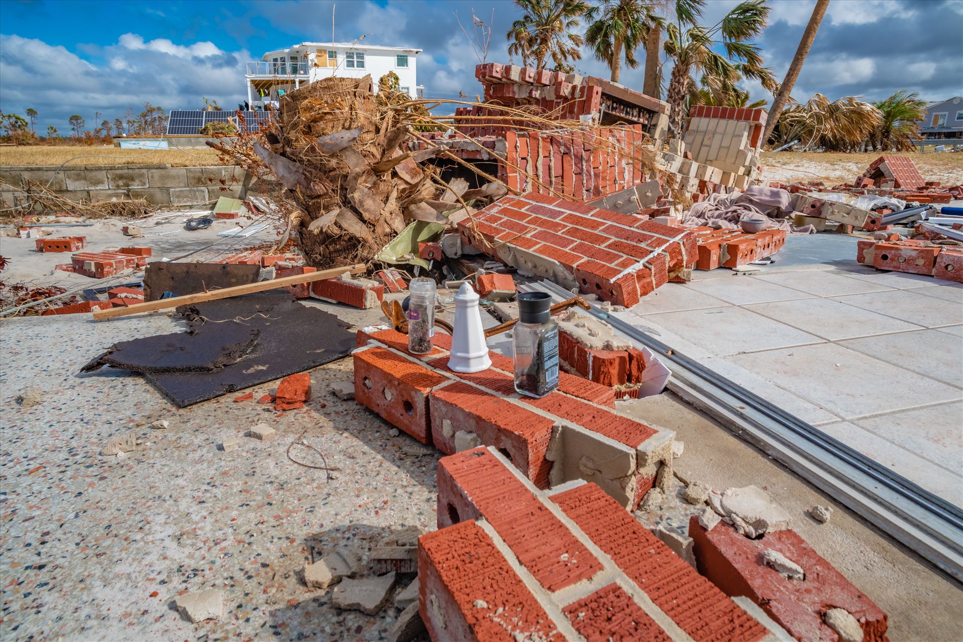 Hurricane Michael Mexico Beach, Florida, United States October 26, 2018.  16 days after Hurricane Michael. Canal Park by Terry Kelly Photography