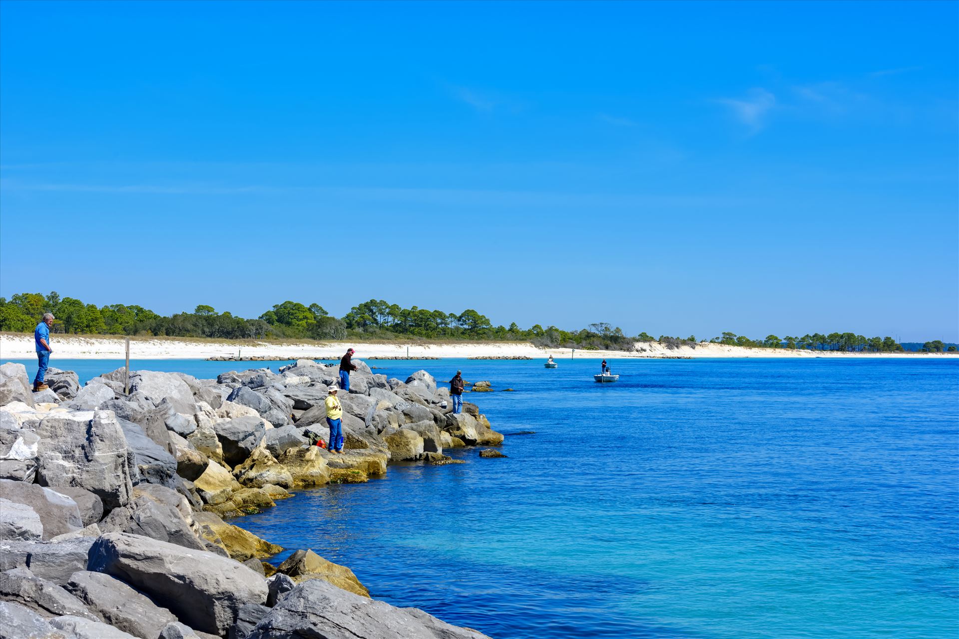st. andrews state park jetties 8108360.jpg  by Terry Kelly Photography