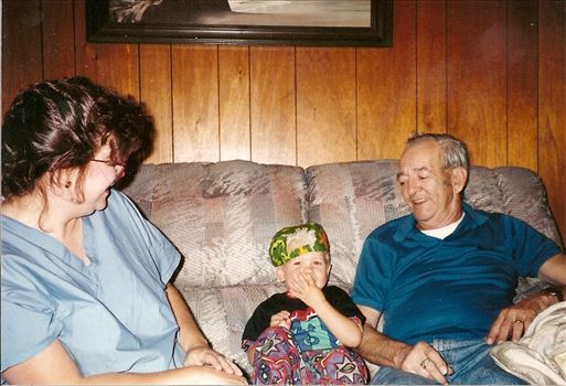 1992 Joan, Gage & Dad.jpg by Terry Kelly Photography