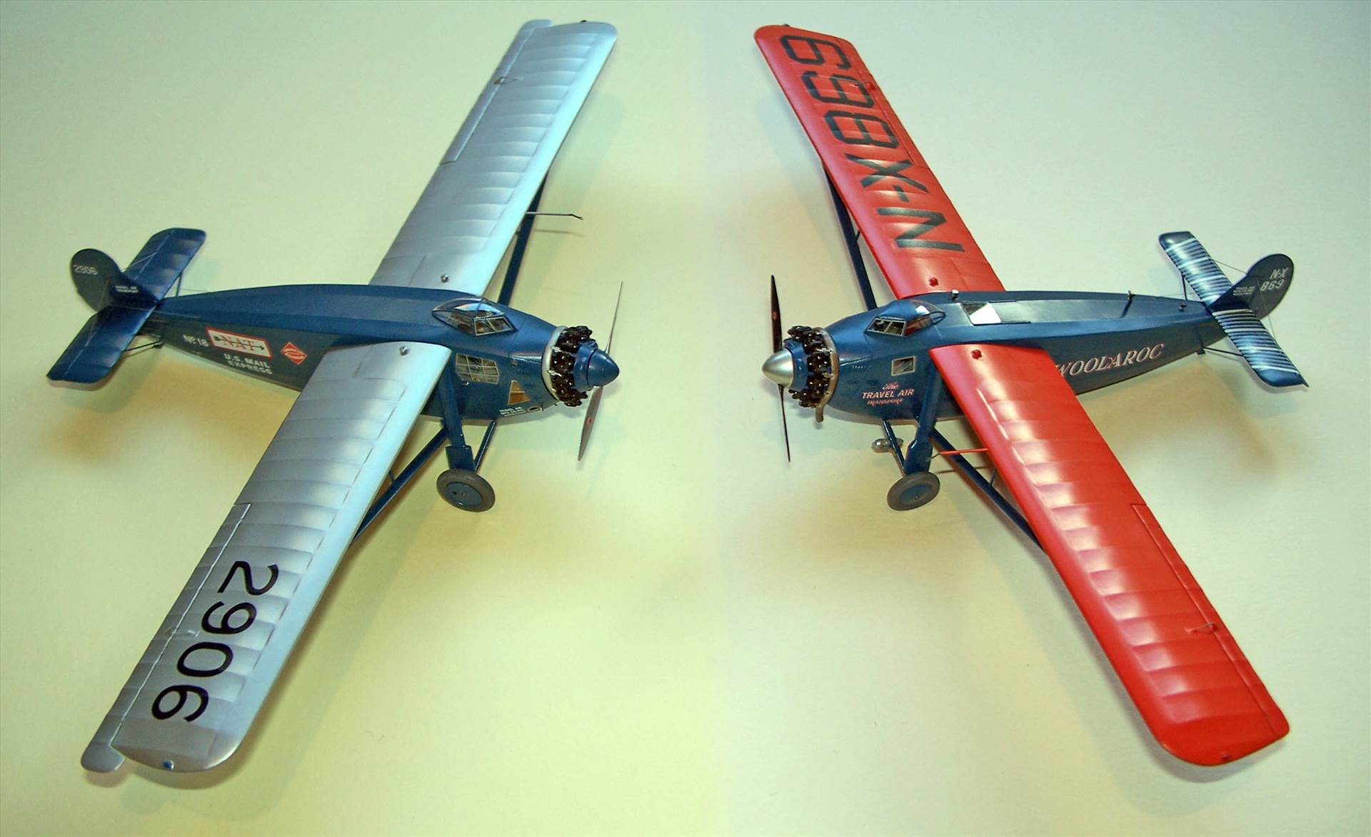 Travel Air 5000 model comparison_1.jpg  by Rogerhold