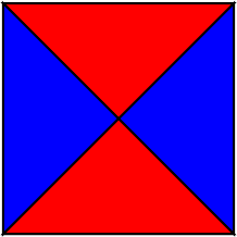50% blue and 50% red square II.png  by shwapneel1999