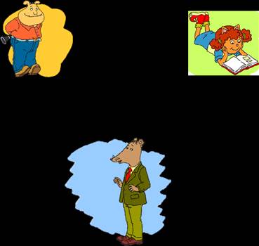 D.W., Mr. Ratburn, Sue Ellen and Binky as supported characters in new early 2020 shows.png by shwapneel1999