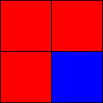 25% blue and 75% red - Part III.png by shwapneel1999