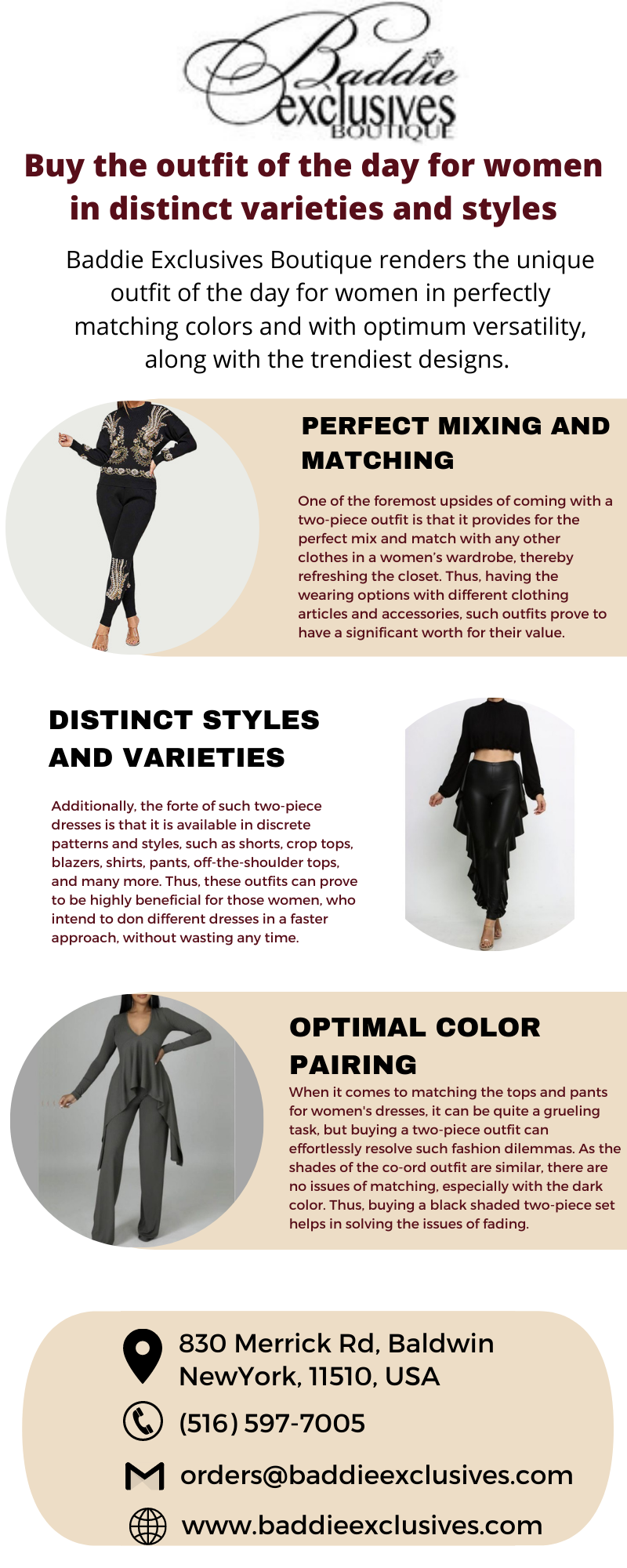 Buy the outfit of the day for women in distinct varieties and styles.png  by Baddie Exclusives