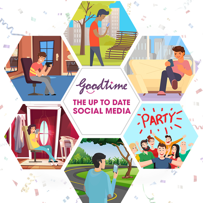 The up to date social media Download the new trend in this social media world with some exciting features to plan your get together in a brilliant way.  by GoodTime