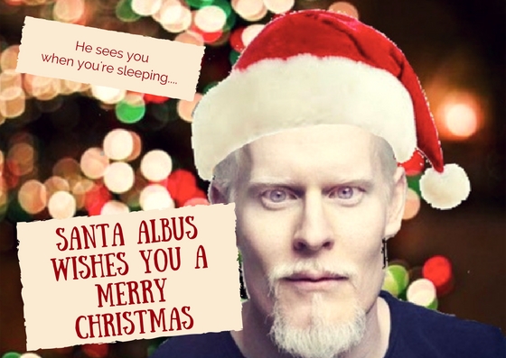 Red Funny Christmas Card.jpg  by Byblood