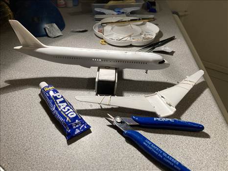 Plastering and sanding A320.jpeg by ZHA