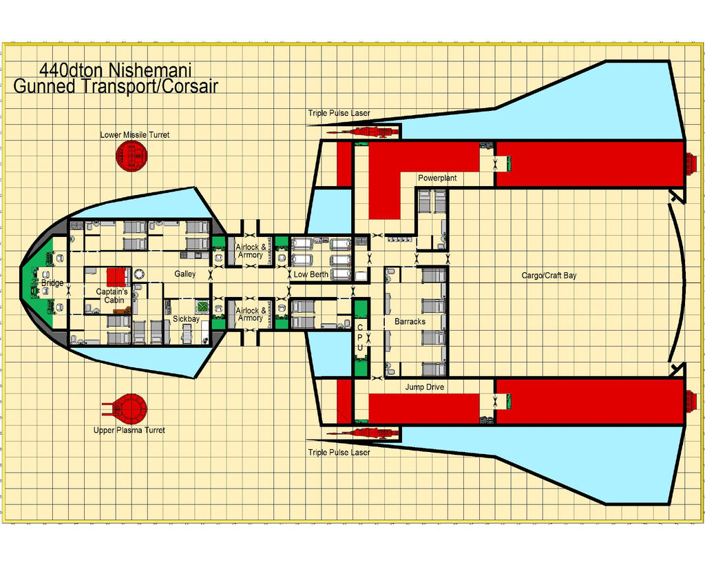 400 ton Corsair