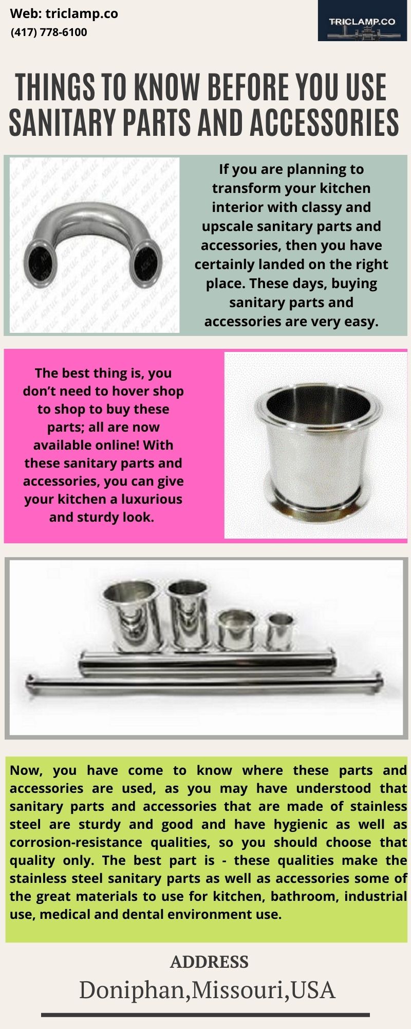 Things to Know Before You Use Sanitary Parts and Accessories.jpg Please visit:  https://telegra.ph/Things-to-Know-Before-You-Use-Sanitary-Parts-and-Accessories-12-07 by Triclamp